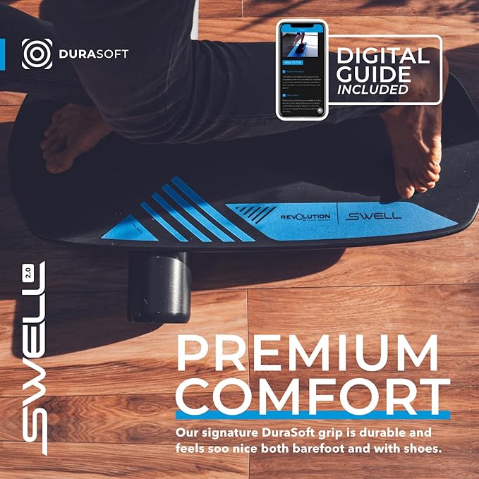 Revbalance Swell 2.0 - Surf & Paddle Balance Board Trainer