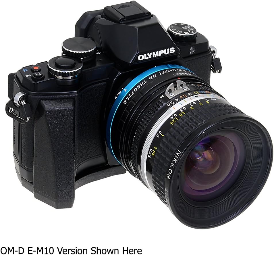 E-M5 Fotodiox Pro, All Metal Black Camera Hand Grip for Olympus OM-D Mirrorless Digital Camera with Battery Access