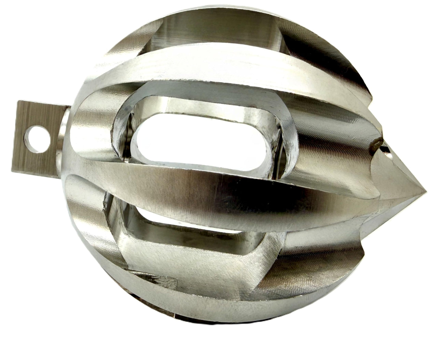 Pro-Graad Flow Fixer 3" Drain Cleaner Plumbing Snake Cutter Head for 4" – 6” Pipes, Clears & Scrapes Pipe Inner Walls, Fits 5/8” & 3/4" Cables, for Commercial & Residential Use