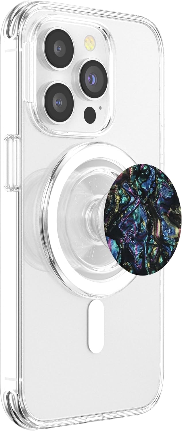 Abalone Phone Grip Abalone PopSockets PopGrip for MagSafe