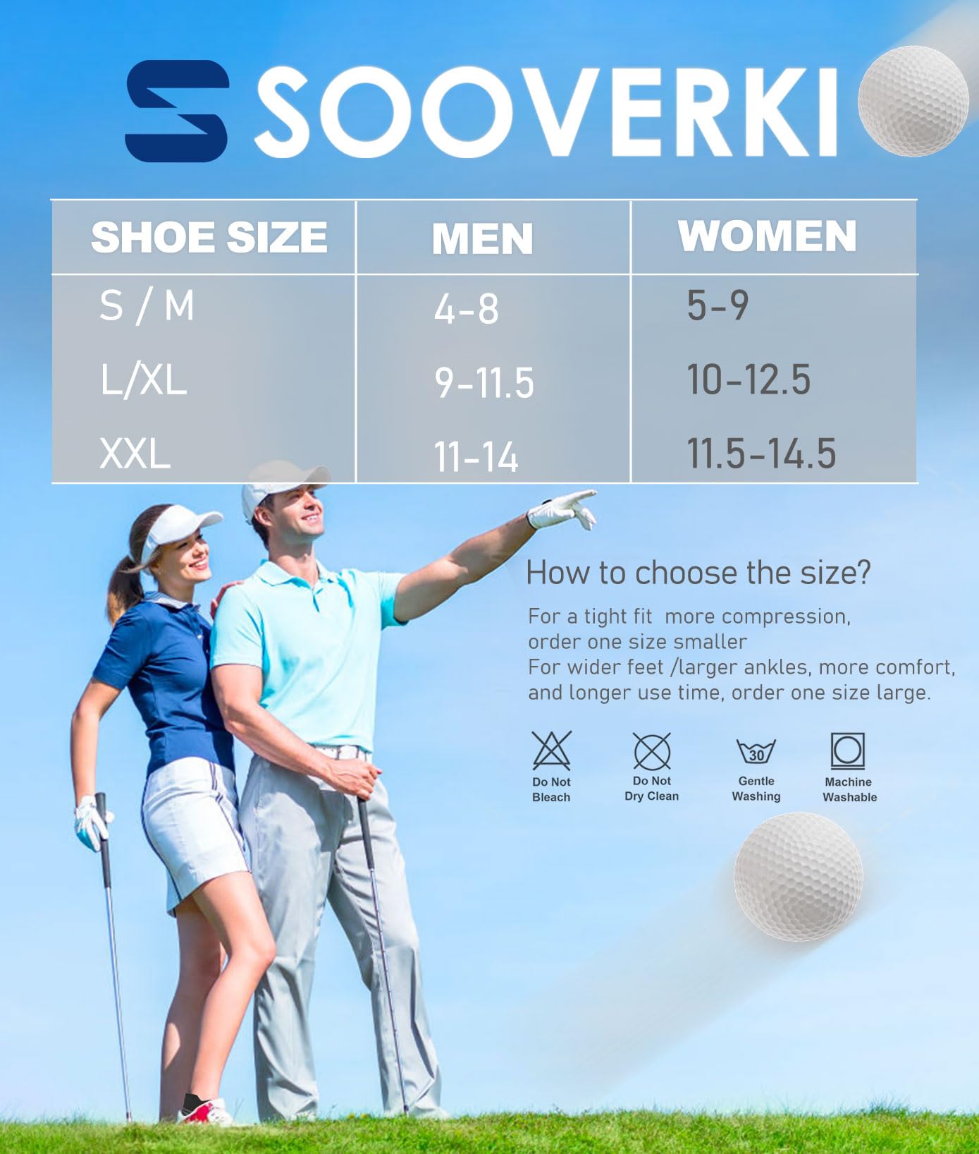 Sooverki Cushioned Cotton Ankle Compression Socks for Men Women 6 Pairs Wicking Low Cut Arch Support Plantar Fasciitis Socks Travel Runner Gifts
