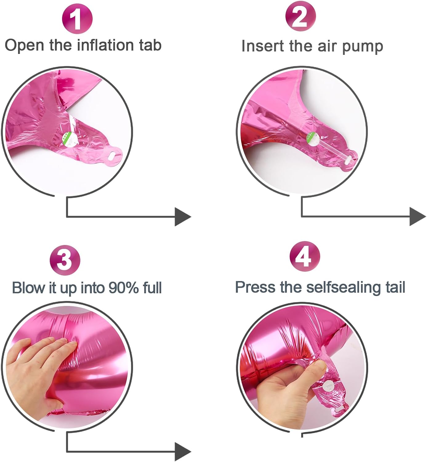 Number 8 Balloon - 40 Inch Pink Birthday Decoration for Girls | Perfect 8th Birthday Party Supplies