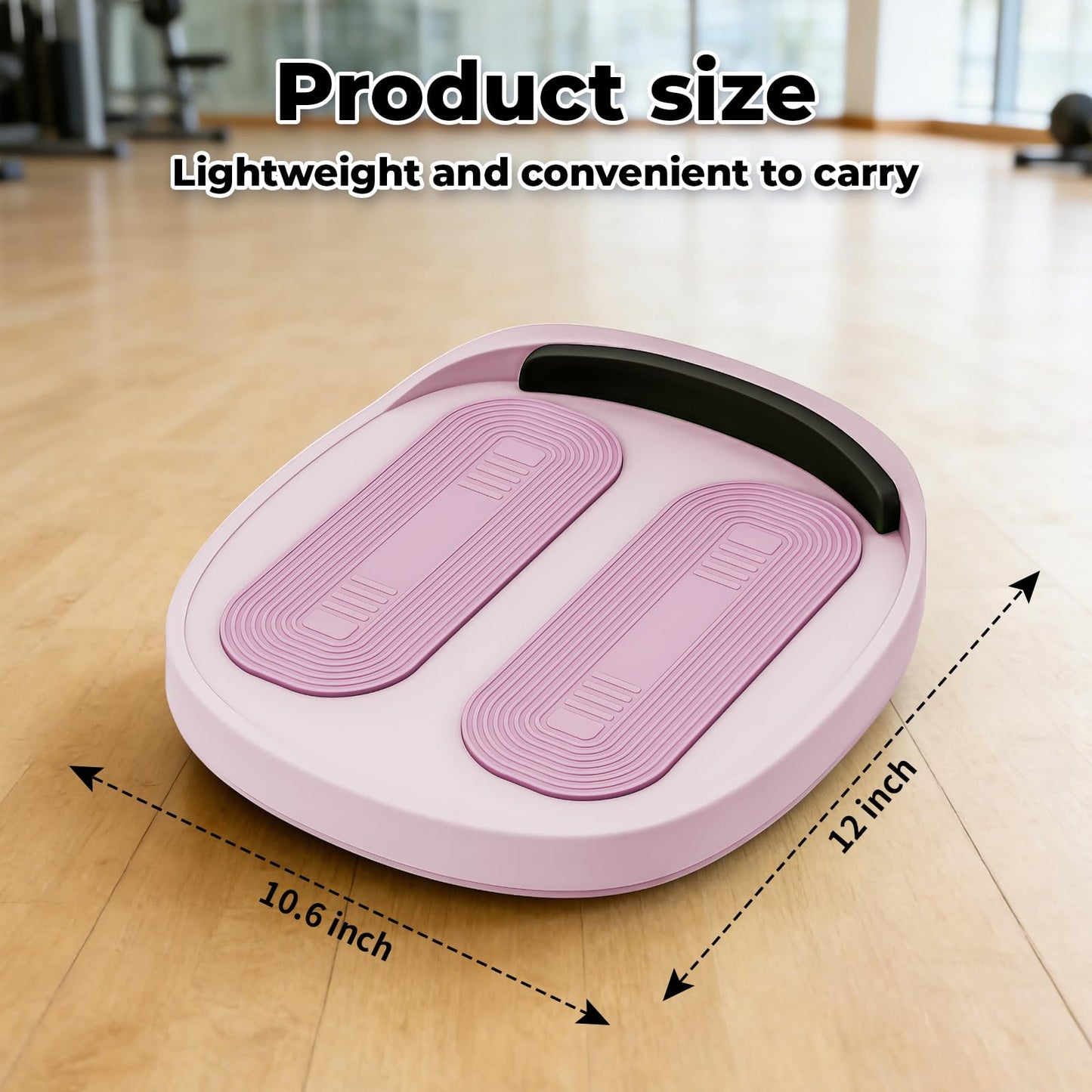 HAIZAIGUOGUO Calf stretcher slant board, 15-Level Adjustable Slant Board for Plantar Fasciitis, Shin Splints & Achilles Tendonitis, Lightweight Ankle Stretch Board for Home Gym or Travel(Pink)