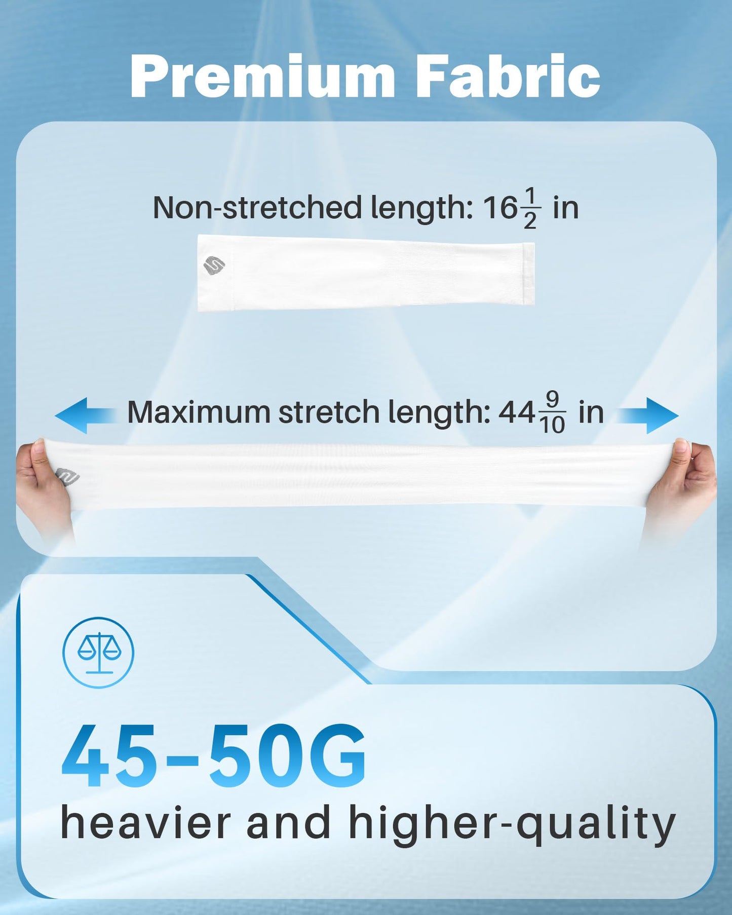SHINYMOD UV Protection Cooling Arm Sleeves Compression UPF 50 Sun Sleeves for Men Women to Cover Arms with Thumb Holes
