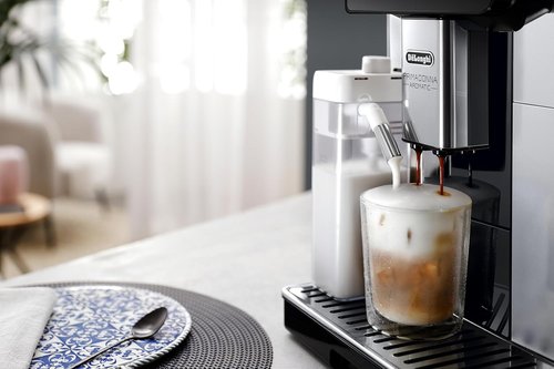 De'Longhi Rivelia LatteCrema Coffee Maker - Cool Upgrade Set for Perfect Lattes and Cappuccinos