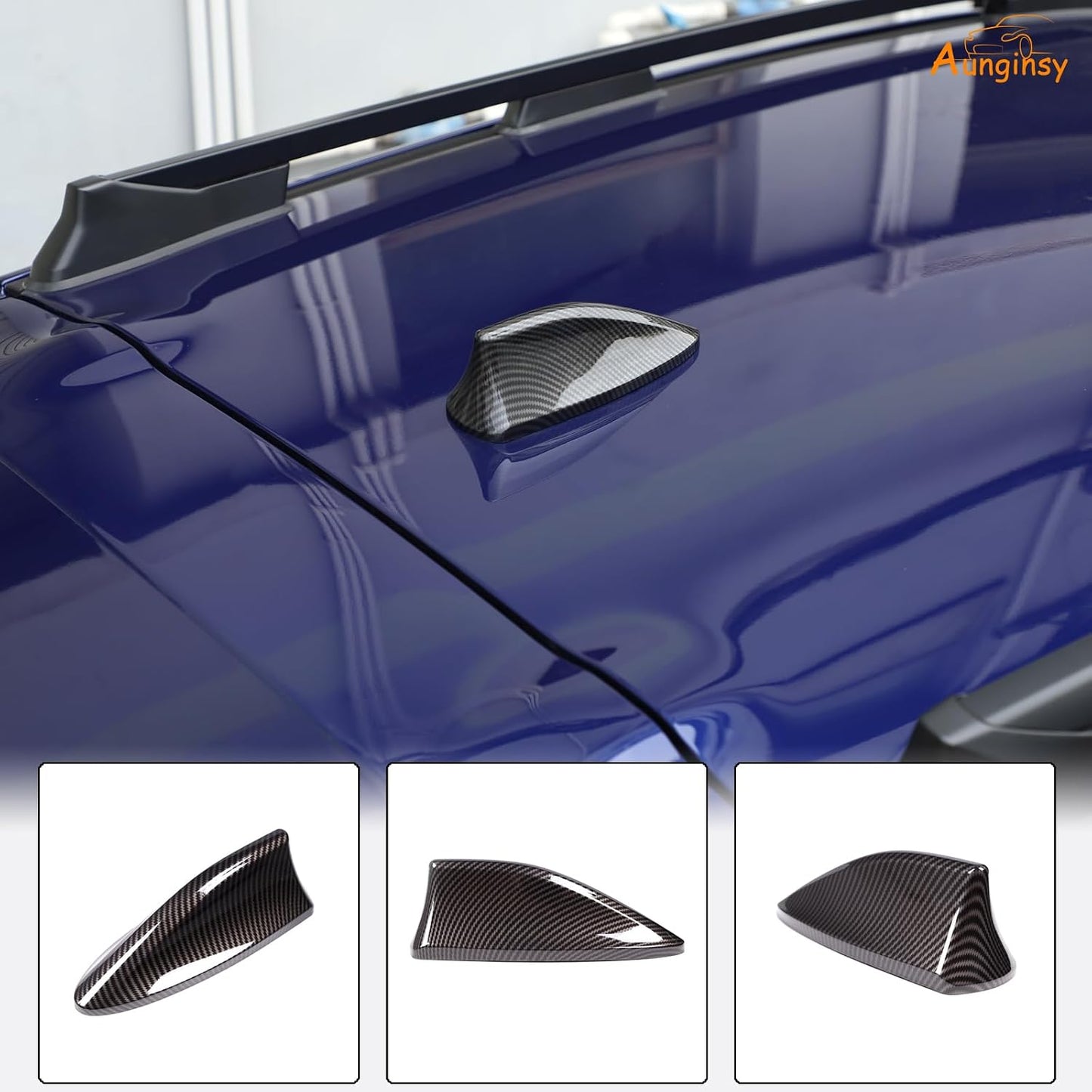 Aunginsy 2022 2023 2024 GR86 Car Shark Fin Antenna Cover Trim Compatible with Subaru Crosstrek/BRZ/WRX/Toyota Car Radio