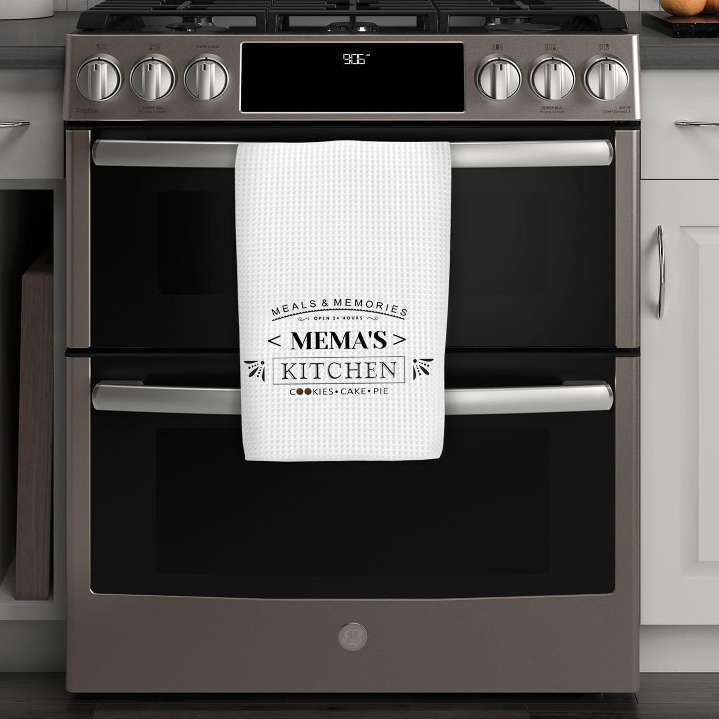 WCGXKO Mema Kitchen Towel - Dish Towel for Mema Birthday Gift (24 Hours)