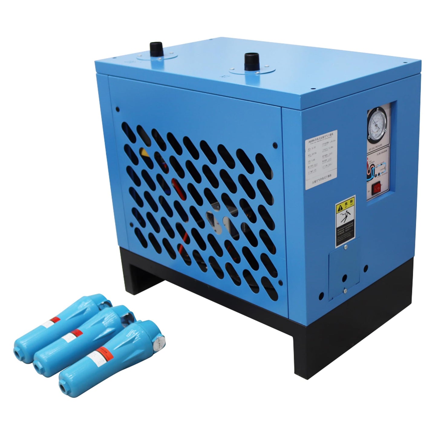 HQHAOTWU 7.5C Refrigerating Dryer Air Compressor Refrigerated Air Drying System 35 CFM Flow Capacity 30HP Air Compressors 220V