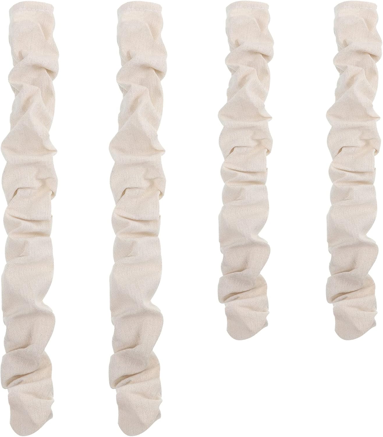 4 6 4 Pcs Fabric Cord Cover Feet and Feet Chain Cable Sleeve Chandelier Lighting Wire Cord Cover for Lamps Light
