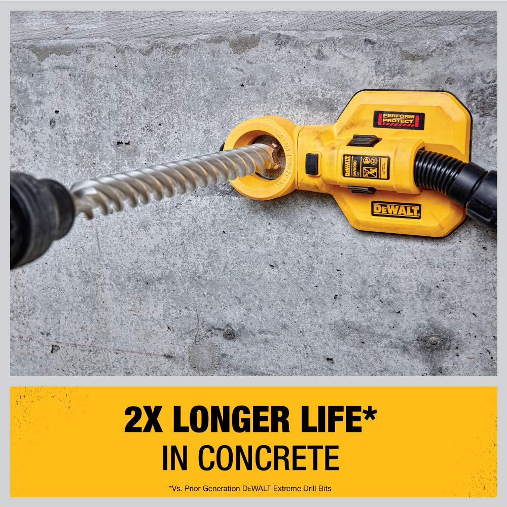 DEWALT DW5855 1-1/4-Inch x 24-Inch x 29-Inch High Impact 4 Cutter SDS Max
