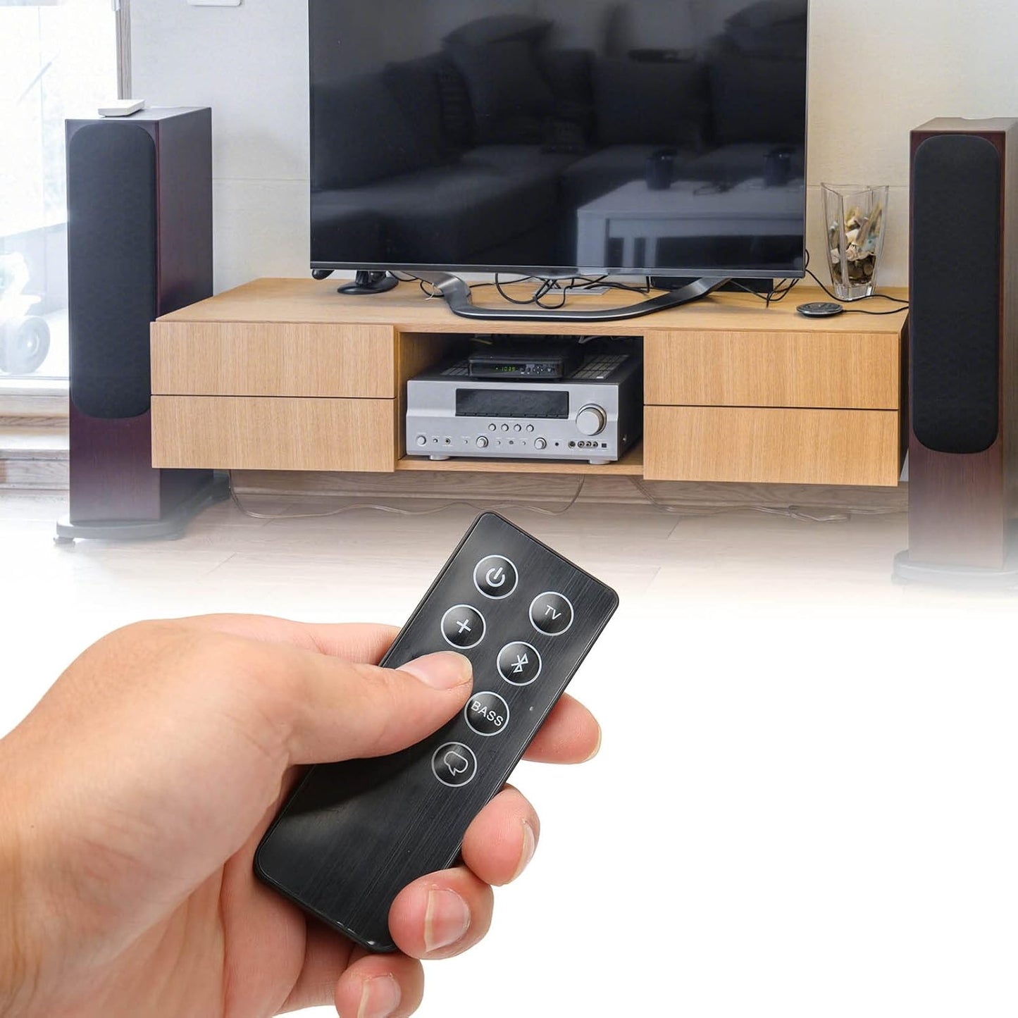 ASHATA 5 10 15, 418775 410376 431974 845194 838309-1100 740928-1120 Replacement Remote Control for Soundbar Series II