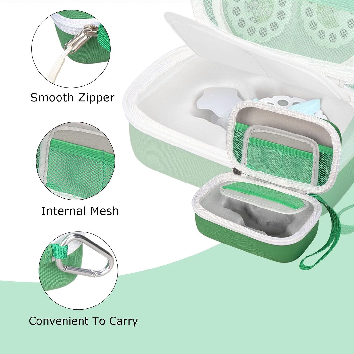 Tourmate Hard Case Compatible for Moonlite Mini Projector and Story Reels, Storybook Projector Protective Storage