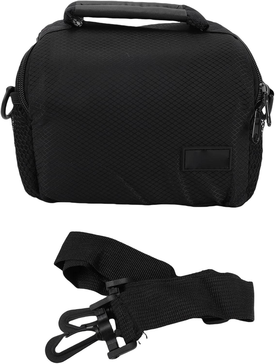 Akozon Large Capacity Water Proof Polyester Portable Mirrorless Camera Case with Detachable Shoulder Strap for Camera