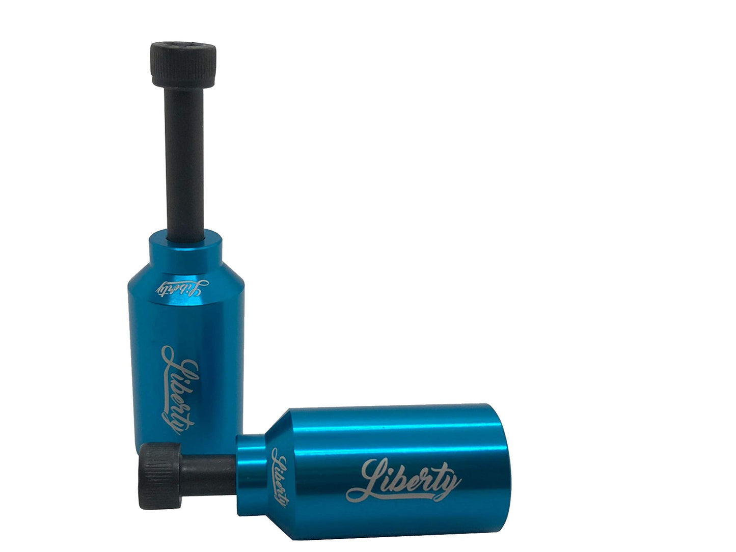 Liberty Pro Scooters - Aluminum Pegs with Axles (Light Blue)