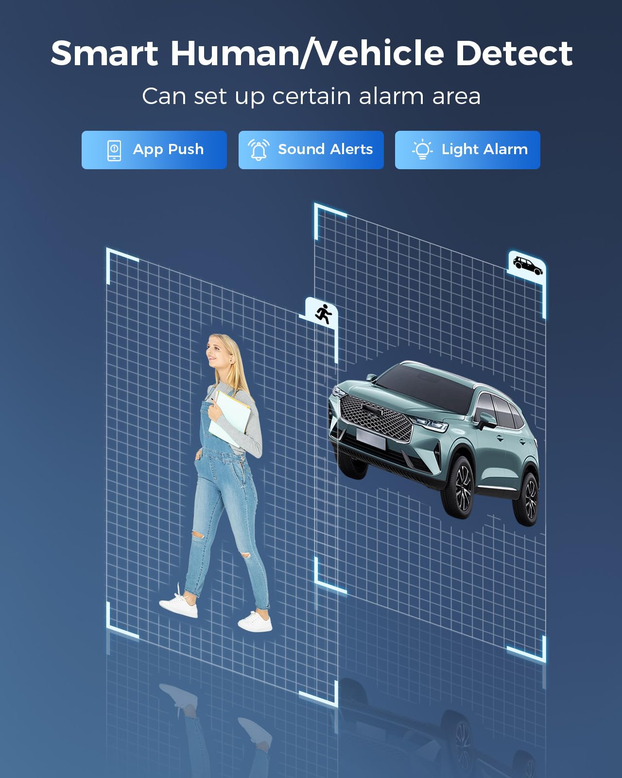 【360°View】 Hiseeu 12MP NVR 12 Pcs 5MP PoE PTZ Cameras, 350°Pan 90° Tilt，Auto Human Tracking, Human Vehicle Detect, 2 Way Audio, 7/24 Record&Playback，4TB HDD for Home Surveillance Outdoor Indoor