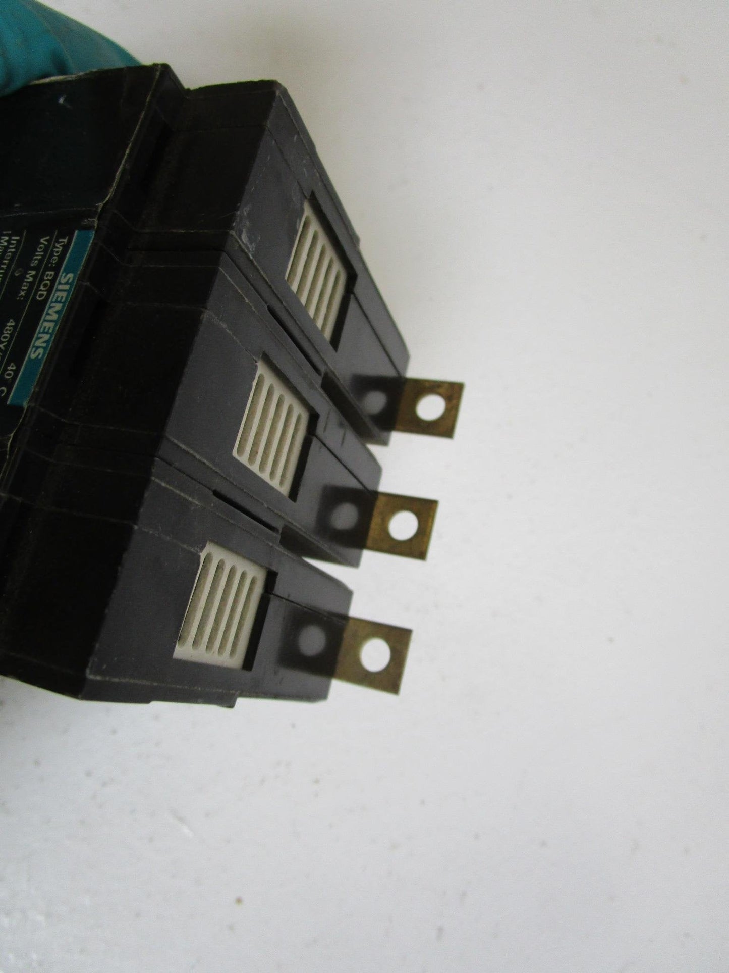 SIEMENS BQD350 50-Amp Three Pole 480Y/277V AC 14KAIC Bolt in Breaker, COLOR