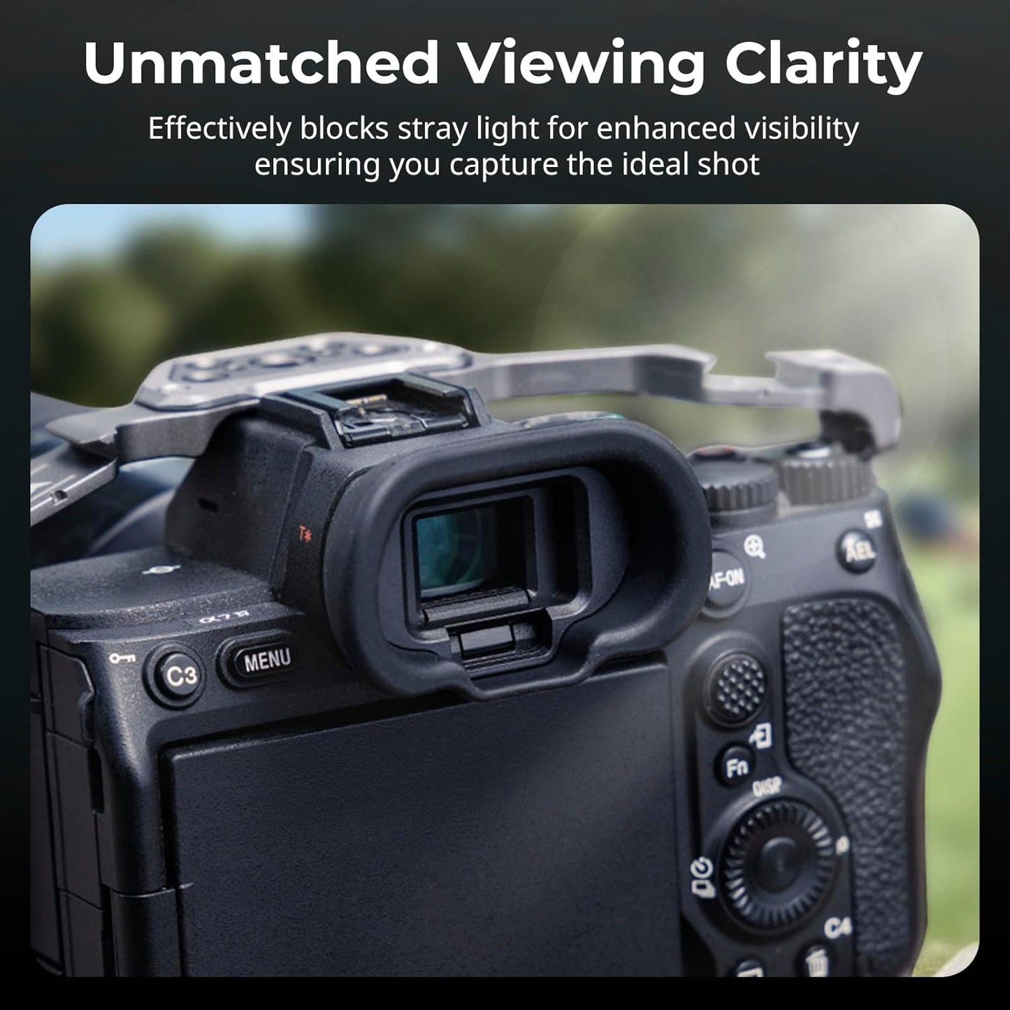 SMALLRIG 7 7 7S 7R 9 1, 1 Camera Viewfinder Eyecup for Sony Alpha V, Alpha IV, Alpha III, Alpha V, Alpha III, Alpha