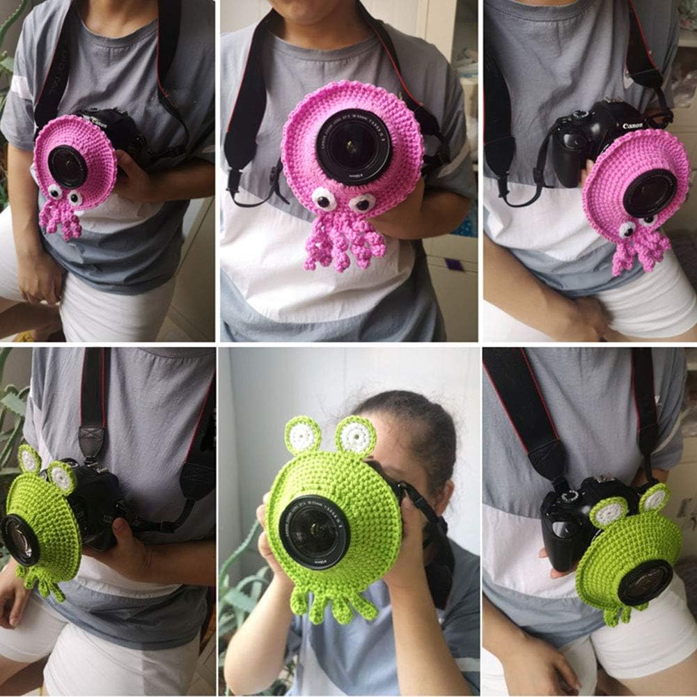 Frandilo Camera Buddies, Shutter Huggers for Getting The Baby's Attention, Child Lens Accessory Handmade Pet Shutter