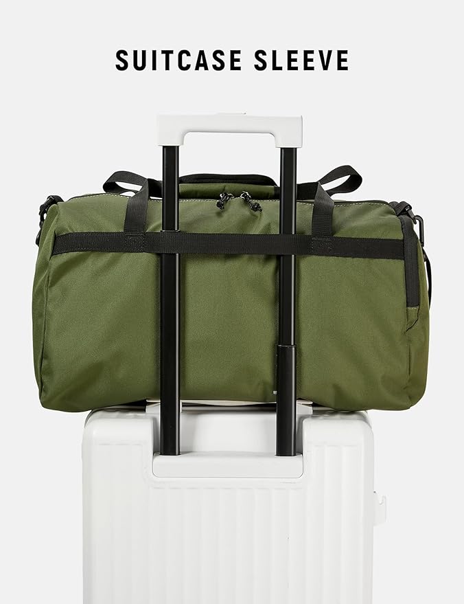 SKYSPER 30L Gym Duffel - Sports Bag Small with Wet Pocket for Sport, Travel, Fitness & Workout Men Women(Armygreen)