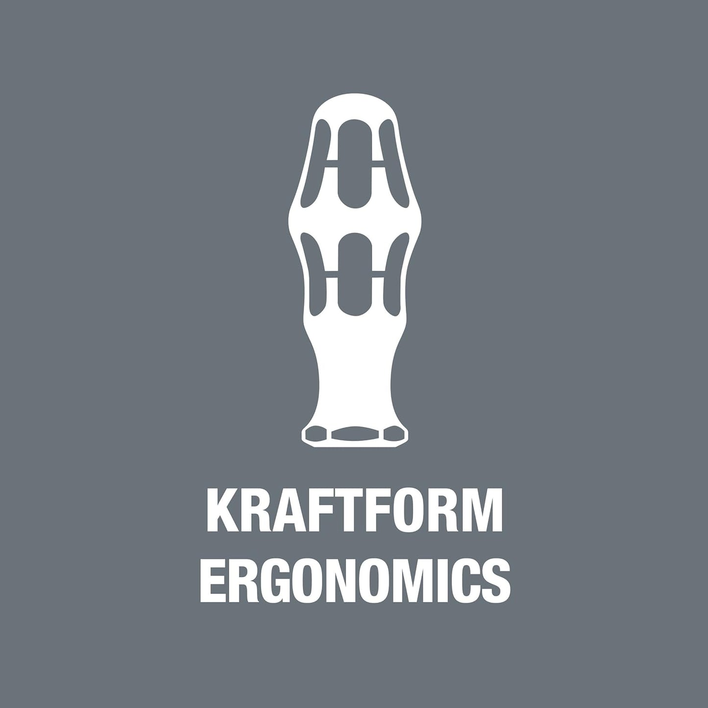 Wera Kraftform VDE Slotted Screwdriver - Stainless Steel, Lasertip, 3.86" Blade Length, 7/32" Head