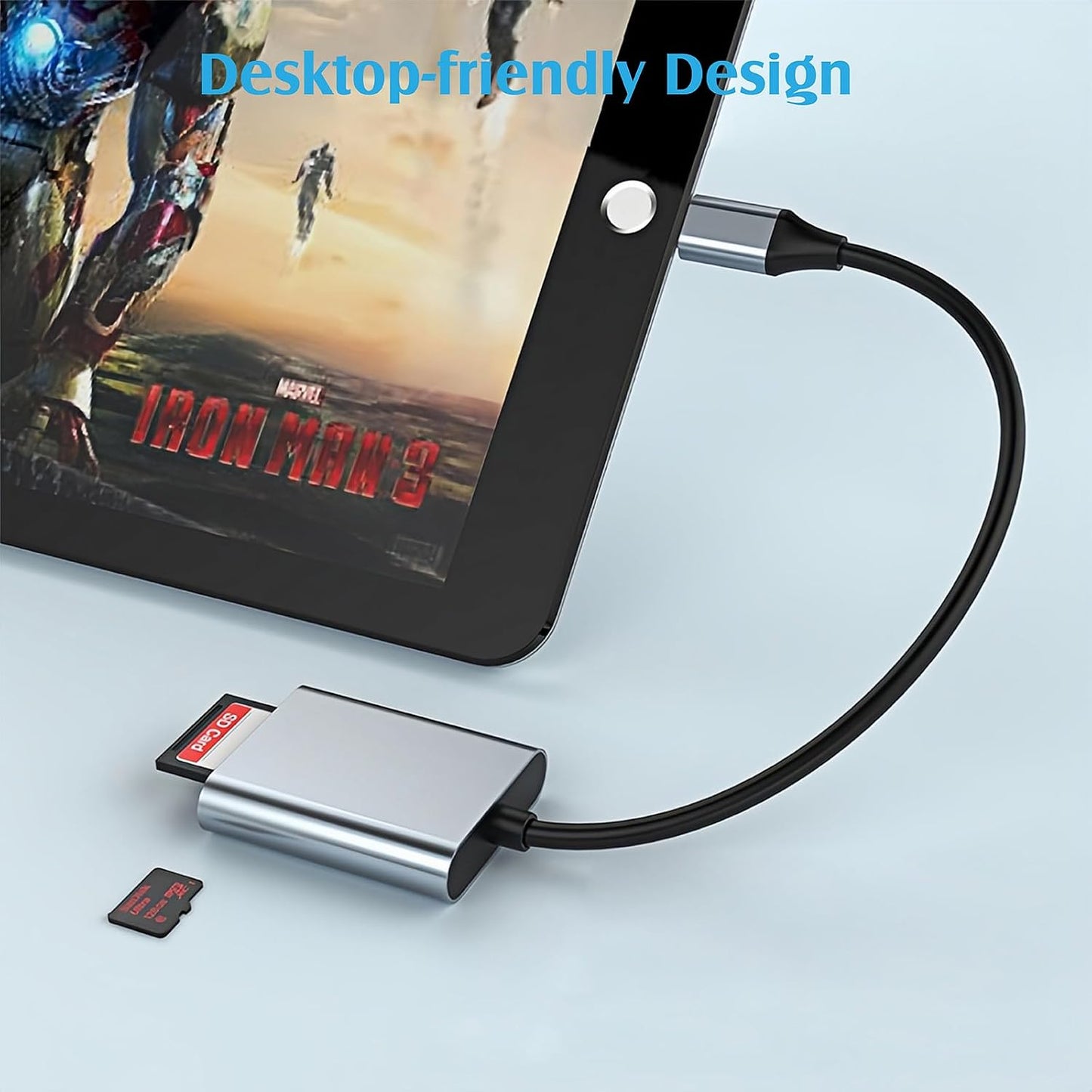 SAMKE 2-in-1 SD/SDHC/SDXC/MMC/Card, 3.0 15, USB C SD TF Card Reader, Micro SD Memory Card Reader for TF SD/Micro USB SD