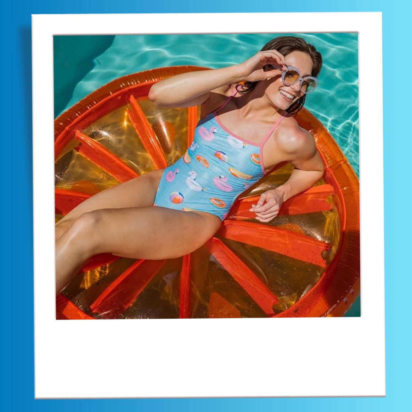 Sporti Micro Back One Piece Swimsuit (30, Dark Teal)