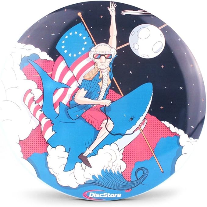 Discraft ESP Buzzz Supercolor Midrange Disc Golf Disc - Custom Design Discraft Discs - Straight Flying and Great for All Skill Levels - Free Mini Marker Included