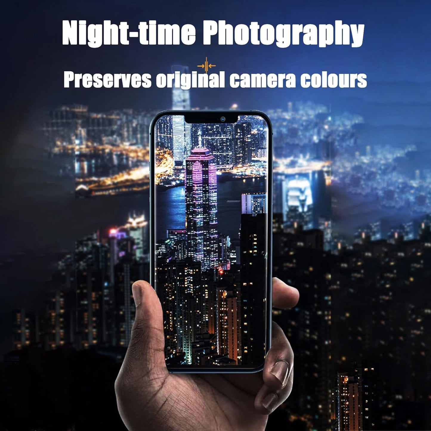 AFENGBOX 2 Pack 14/14 15/15 Plus,9H Camera Lens Protector for iPhone Plus/iPhone Tempered Glass Scratch Resistant Metal