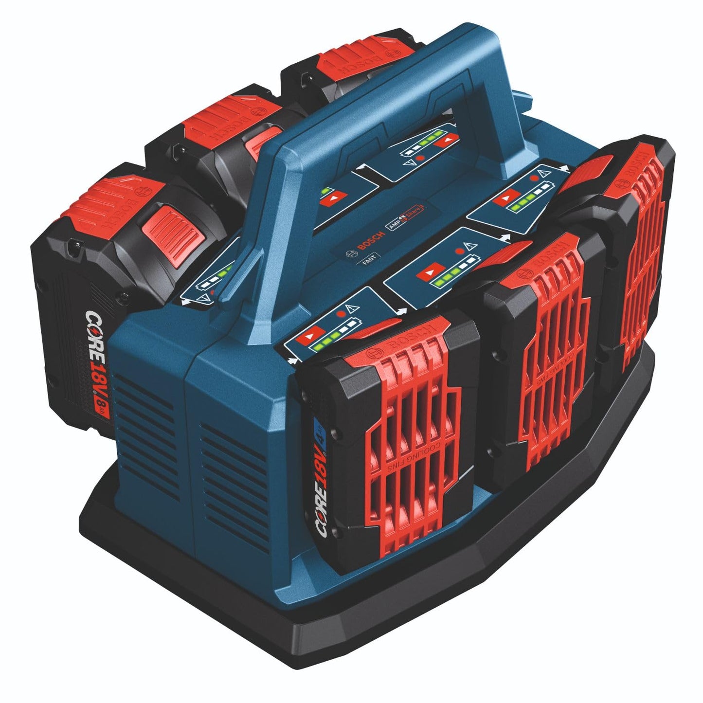 Bosch GAL18V6-80 18V 6-Bay Fast Battery Charger