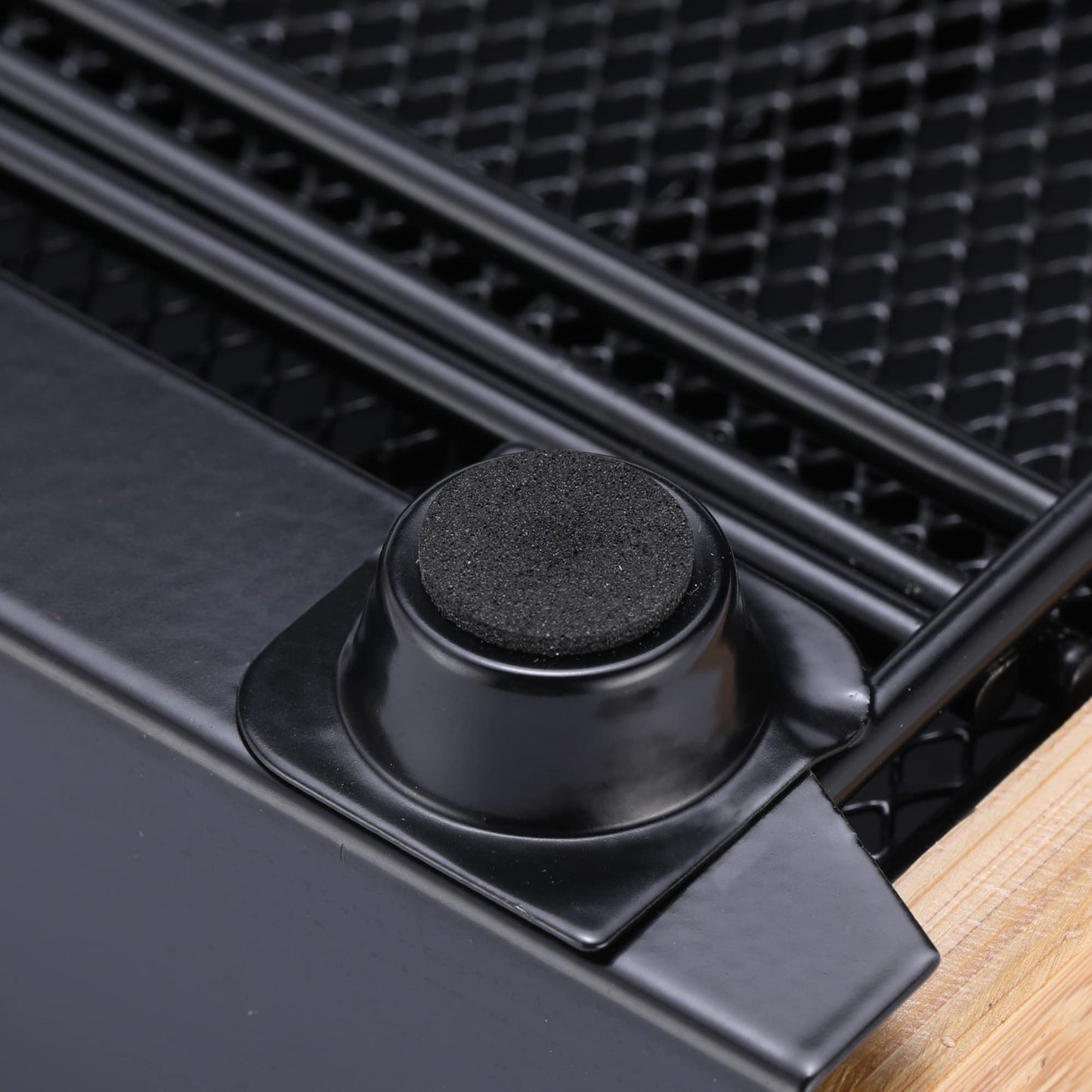 Flagship Coffee Pod Holder for Nespresso Originalline Capsule Holder Drawer Pod Storage Drawer 60 Capacity, Black Metal & Bamboo Coffee Drawer