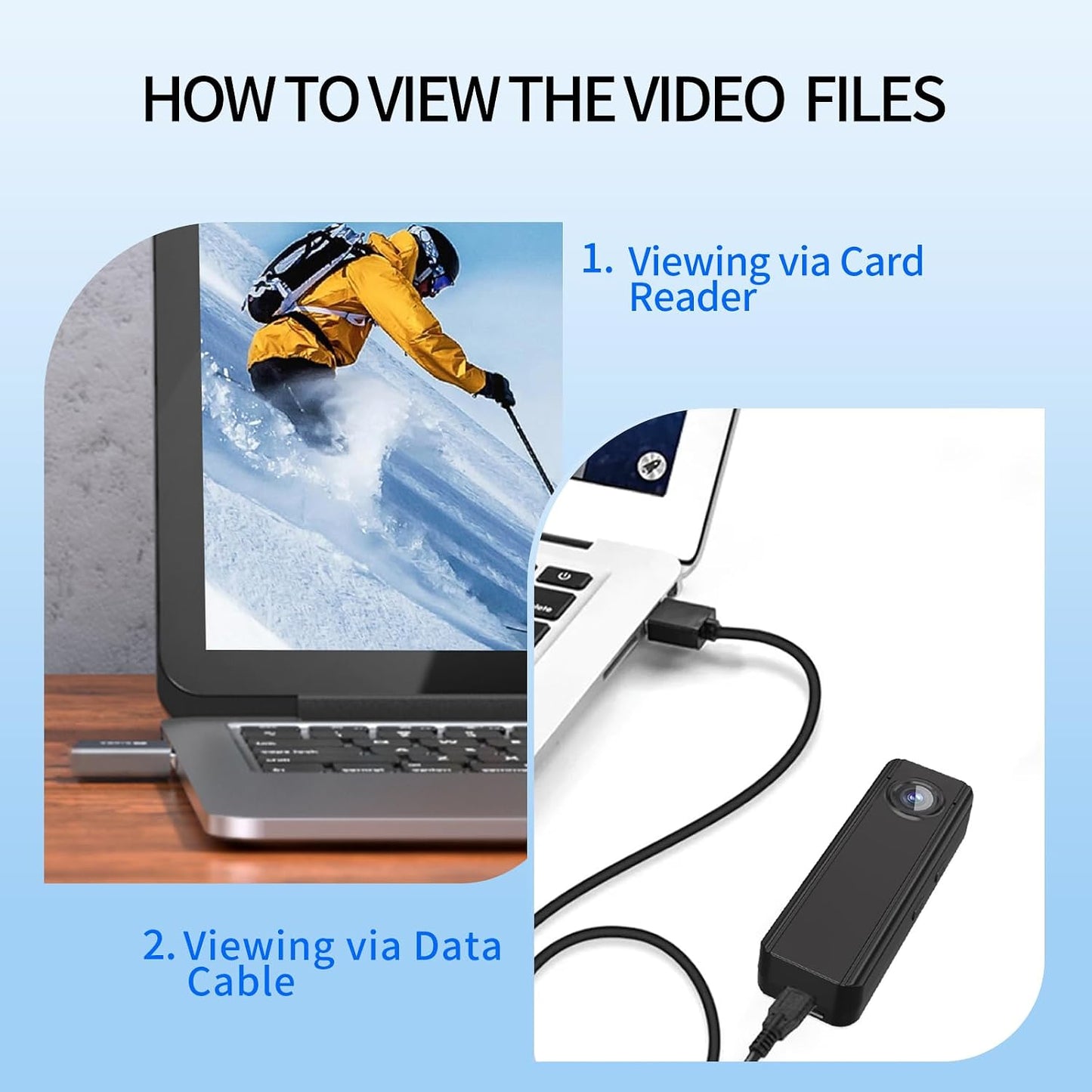 DBJIBF 64GB, 4K 30FPS Mini Body Camera Action POV Camcorder, Wearable Body Worn Cam with Audio and Video Recording