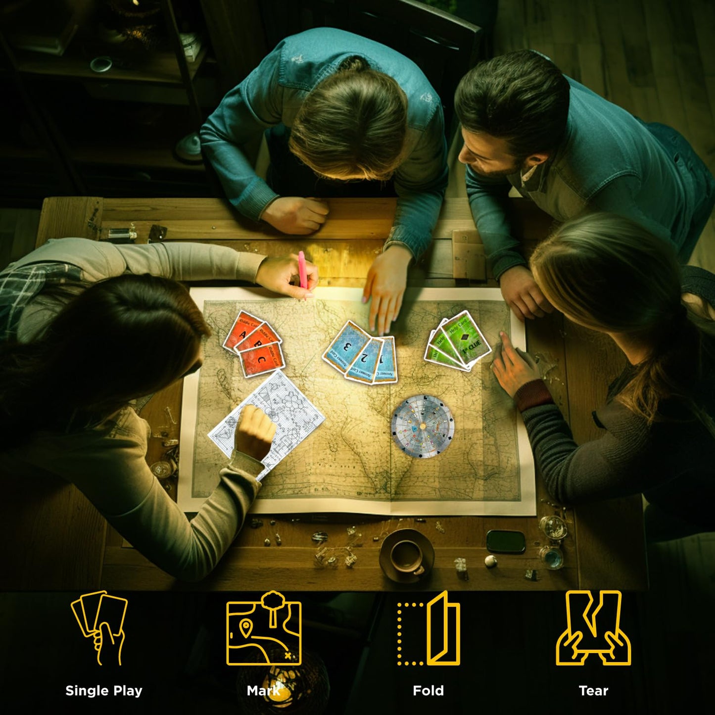 Exit: The Secret Lab | Exit: The Game - A Kosmos Game | Kennerspiel Des Jahres Winner | Family-Friendly, Card-Based at-Home Escape Room Experience for 1 to 4 Players, Ages 12+