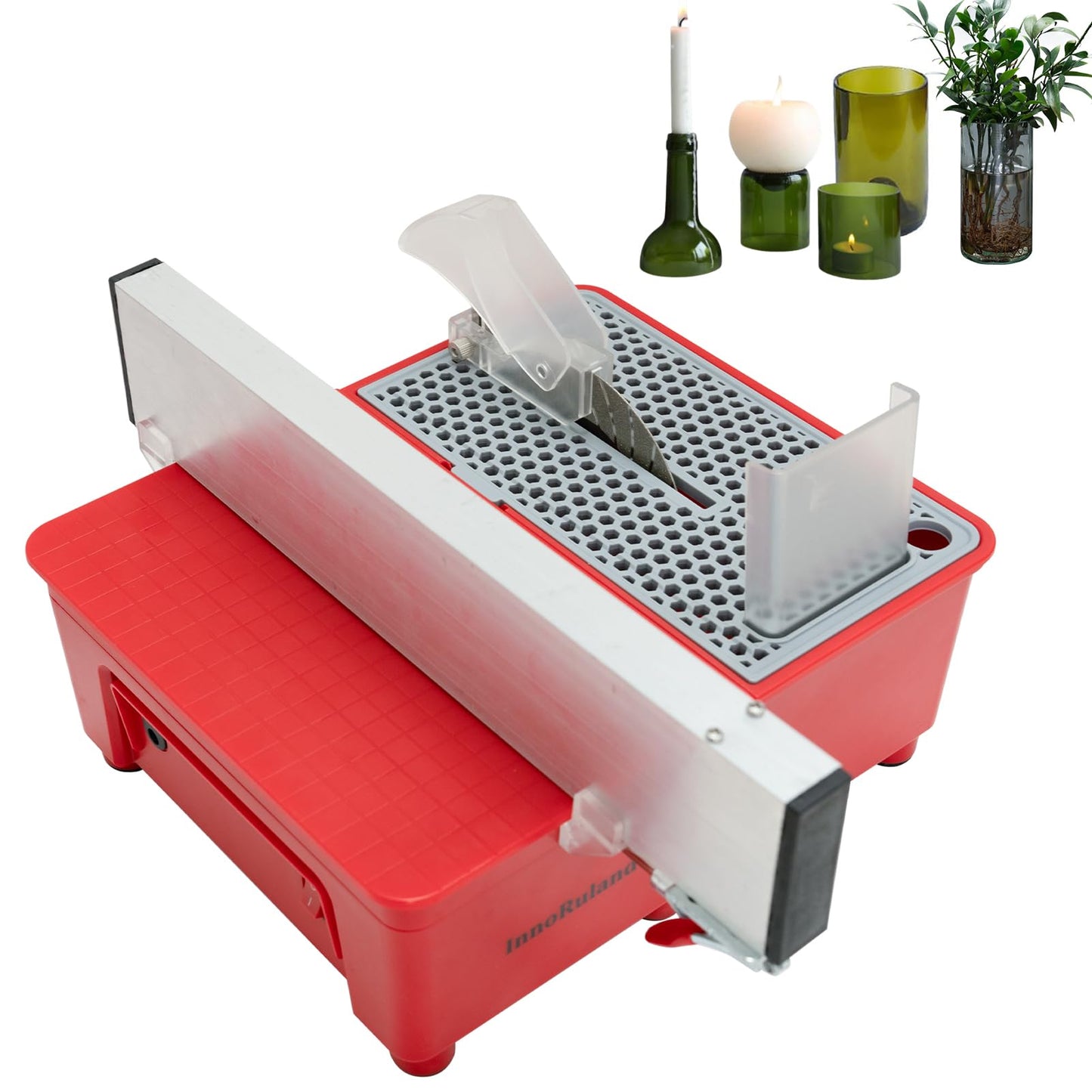 Electric Bottle Cutter, DIY Machine for Cutting Wine, Beer, Liquor, Whiskey, Alcohol, Champagne, Materials Cutter Trim Saw - Rock, Stone, Glass Cutting, Trimming, Sawing Machine