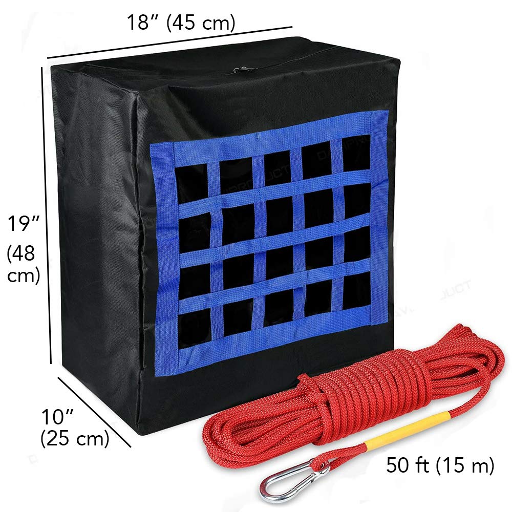 Outdoor Wall-Mounted Fire Escape Ladder for 3-Story House 25ft and ISOP Fire Evacuation Device for Pets up to 55 Pounds