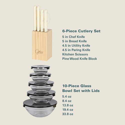 Gibson Home 74-Piece Kitchen in a Box | Complete Cookware, Dinnerware & Utensils Set