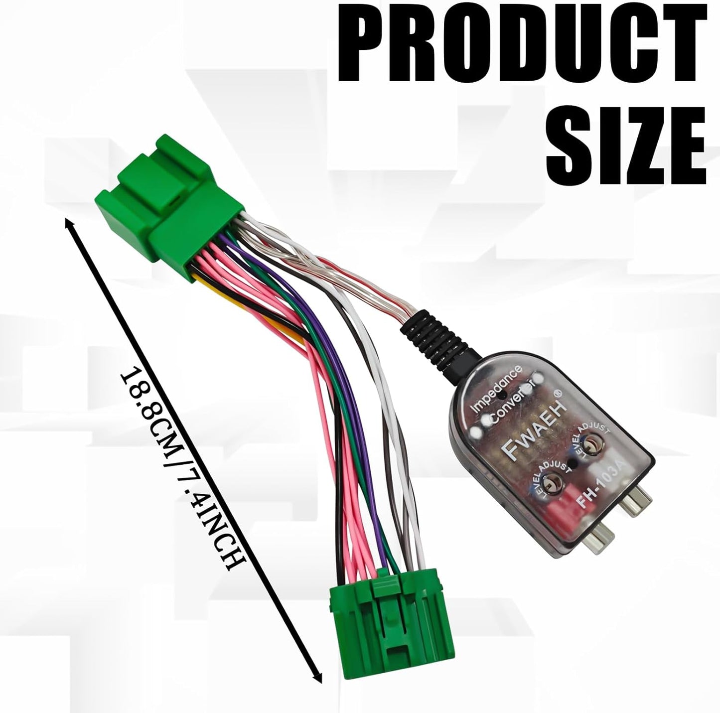 SamWinGear 1500 2500 3500HD Radio Stereo Wiring Harness Add A Subwoofer Amplifier Adapter for Radio System for GM Chevy