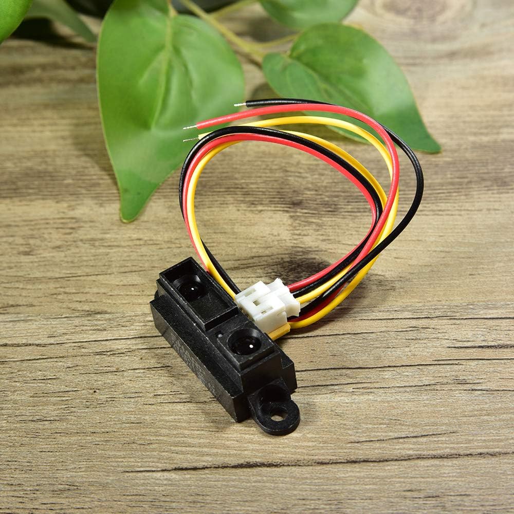 Comimark 1Pcs GP2Y0A21YK0F 10-80CM Sharp IR Analog Distance Sensor Distance Cable for Arduino