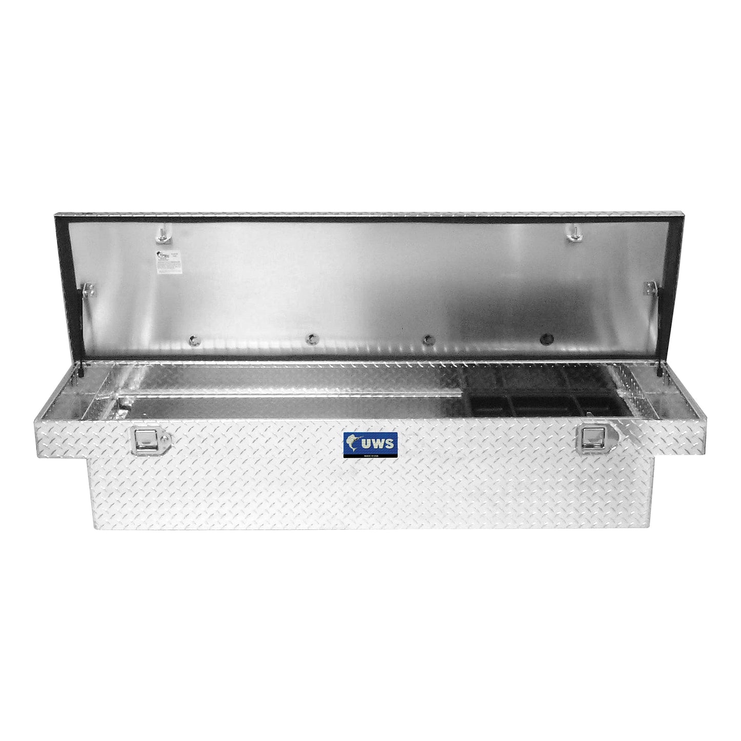 UWS EC10261 63-Inch Heavy-Wall Aluminum Truck Tool Box, RigidCore Lid