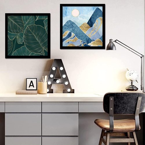Black Picture Frame by [Brand Name] - 11x11 Inch Square Photo Display for Wall Gallery | Versatile Horizontal or Vertical Use