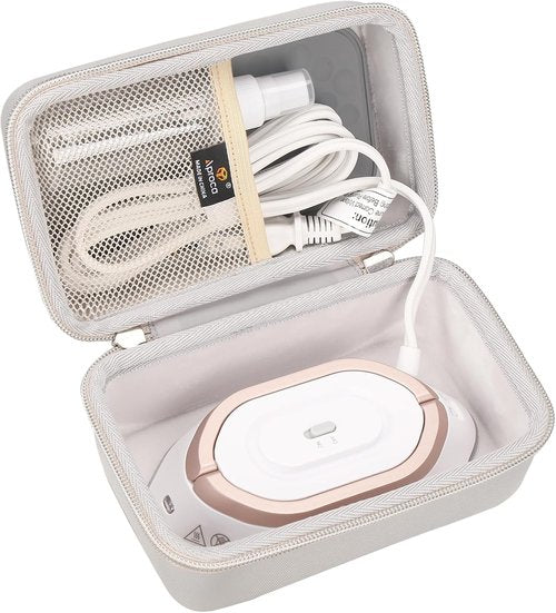Aproca Case for Newbealer Mini Travel Iron | Portable Storage Bag - Grey (Case Only)