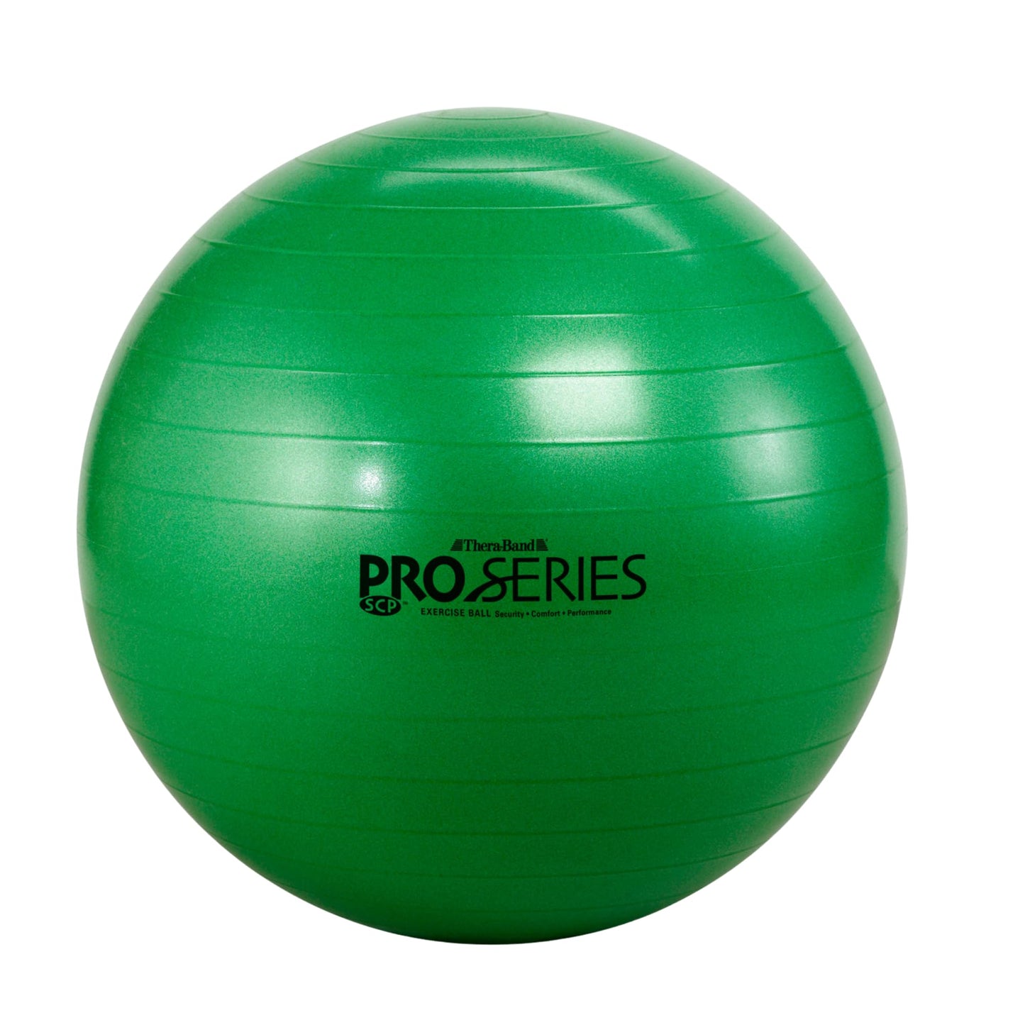 THERABAND Pro Series Exercise Ball, 26" Green Stability Ball for 5'7"–6'1" Users, Anti-Burst Yoga & Pilates Ball, Balance & Core Trainer, For Athletes Fitness at Gym & Home