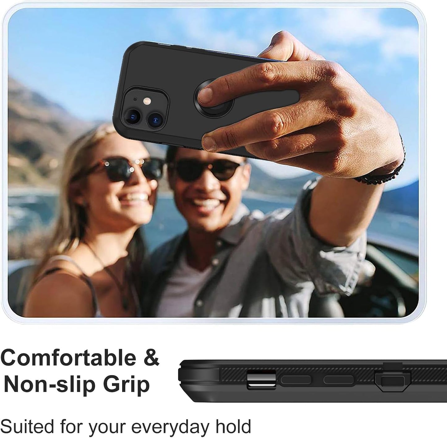 Aimoll-88 12 12 2 12/12 2 for iPhone Case, iPhone Pro Case, with Screen Protector Heavy Duty Drop Protection Shockproof