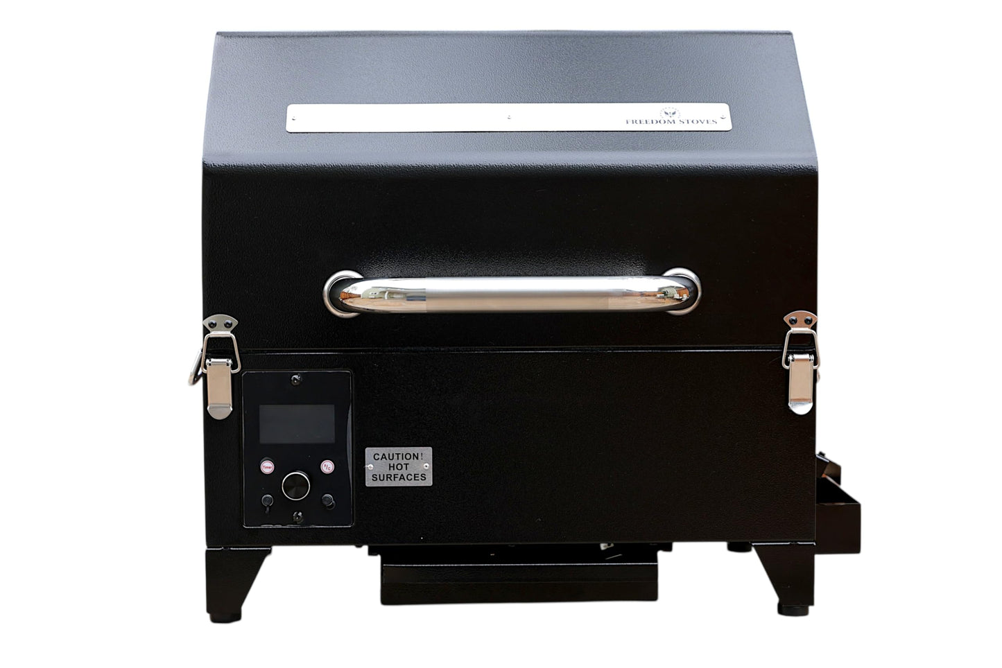Portable Electric Smoker Grill by Freedom Stoves – 12V/120V Pellet BBQ for Camping, Tailgating & Backyard | Digital Control, Dual Probes, 8.5LB Hopper