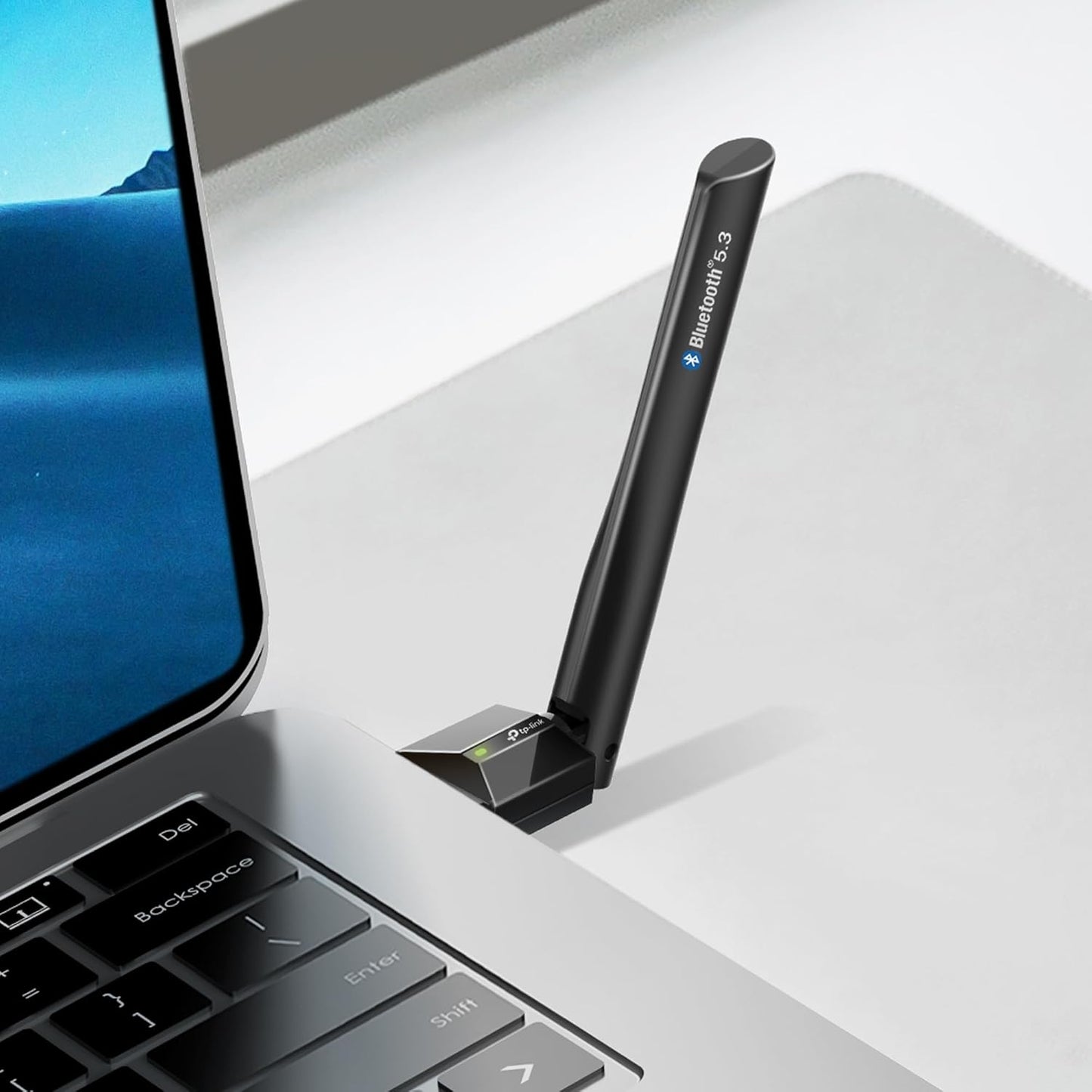 TP-Link 5.3 11/10/8.1/7 (UB500 USB Bluetooth Adapter for PC, Bluetooth Long Range Receiver, Plug and Play, Adjustable