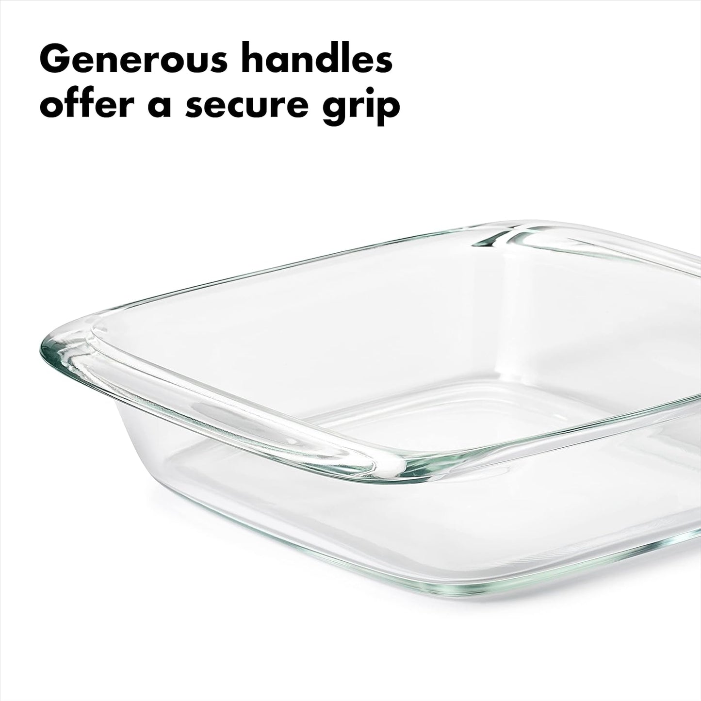 OXO Good Grips Glass Baking Dish - 2 Qt Capacity for Effortless Cooking and Serving