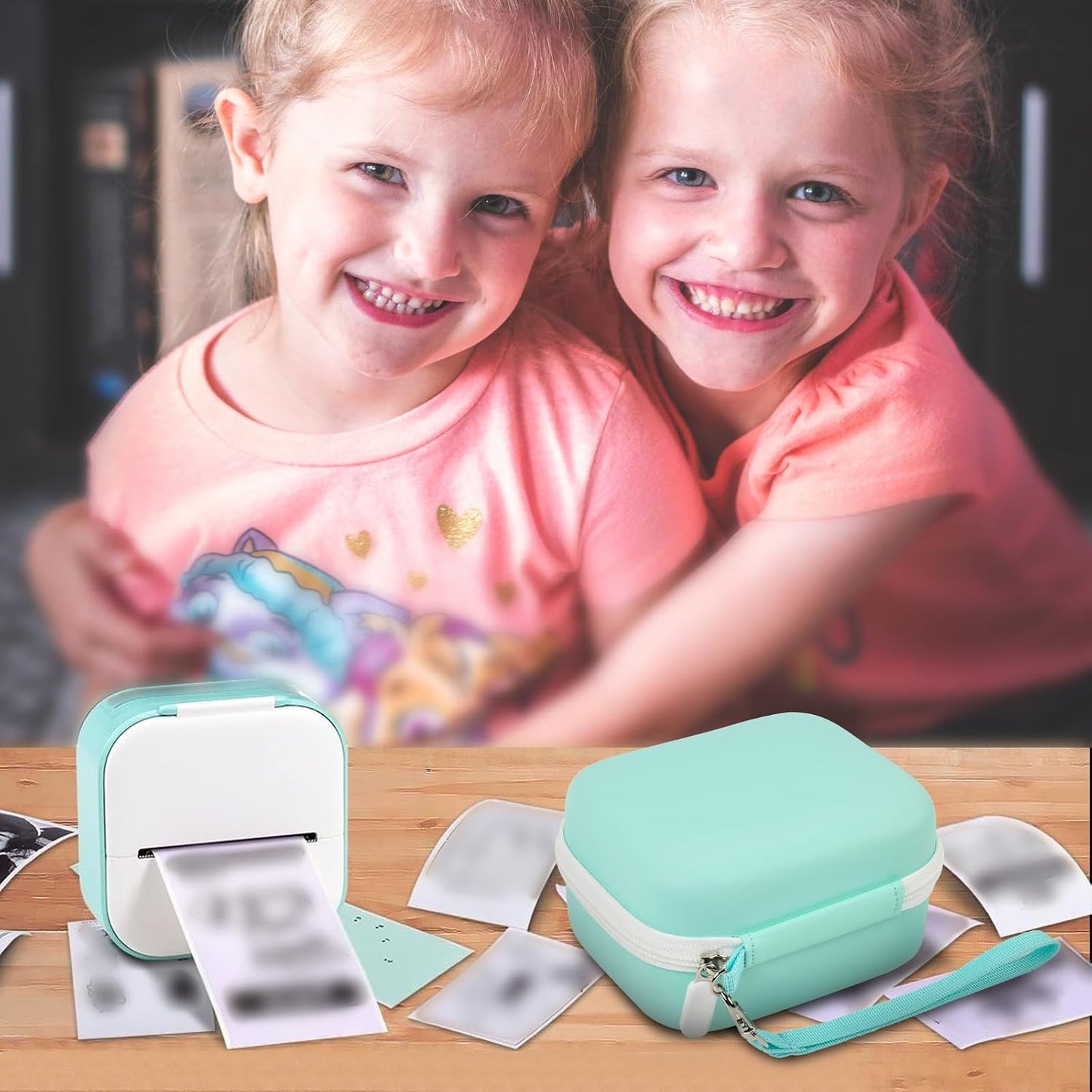 ANKHOH T02/ M02/ M02S/ M02 Q30S/ PM230/ Label Maker Case for Memoking for Phomemo Pro/ for Nelko for Anycash/for Ponek