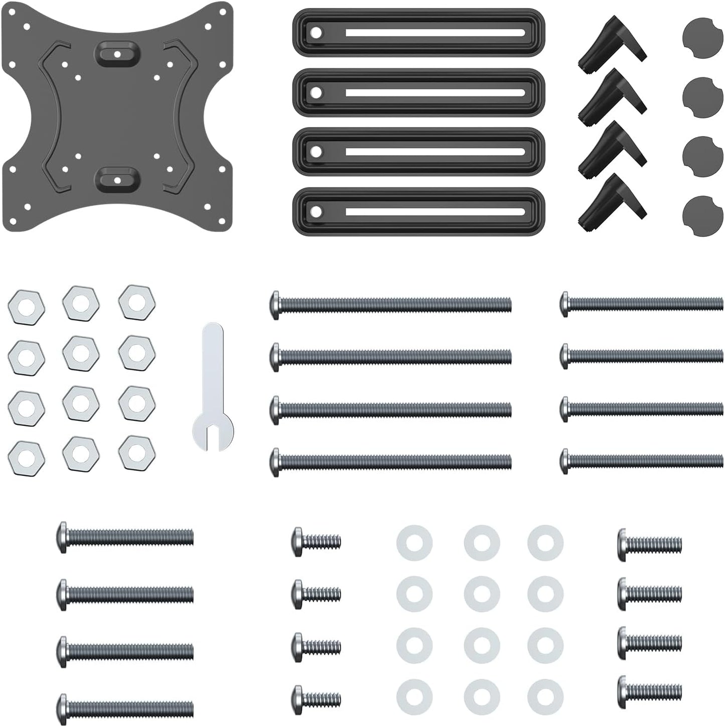 suptek 17 32 inch Universal VESA Mount Bracket Adapter Monitor Arm Mounting Kit for to Monitor Screen