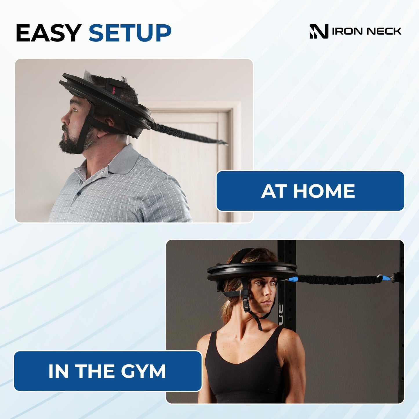 Iron Neck 3.0 Pro, Rehab Kit Bundle, Advanced 360° Neck Trainer and Resistance Bands for Working Out, Rehabilitation, Pain Relief and Posture Correction