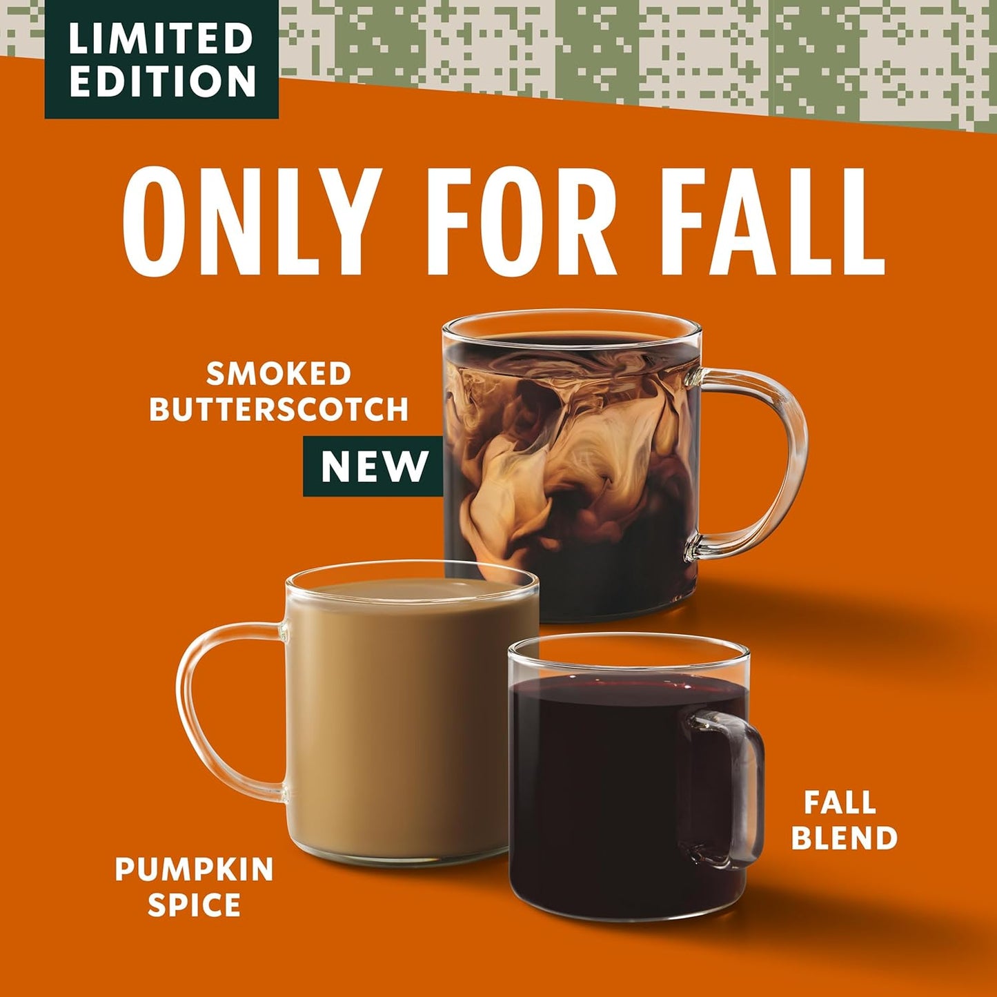 Starbucks Ground Coffee - Medium Roast Fall Blend | 100% Arabica, Limited Edition, 6 Bags (10 Oz Each)