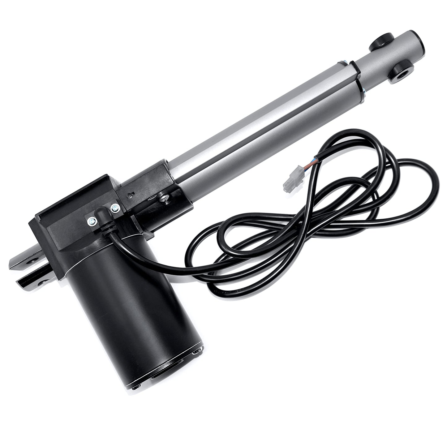 Progressive Automations 12V Linear Electric Actuator - 6 inches Stroke, 200 lbs Force with Low-Current Rating DC Motor and Durable Stroke for Automotive, Medical, Robotics Usage, PA-03-6-200